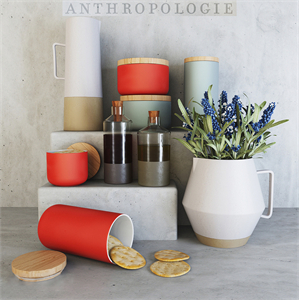 Anthropologie Kitchen Set